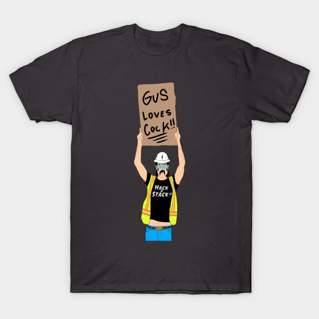 Its all love Gus T-Shirt by HacknStack